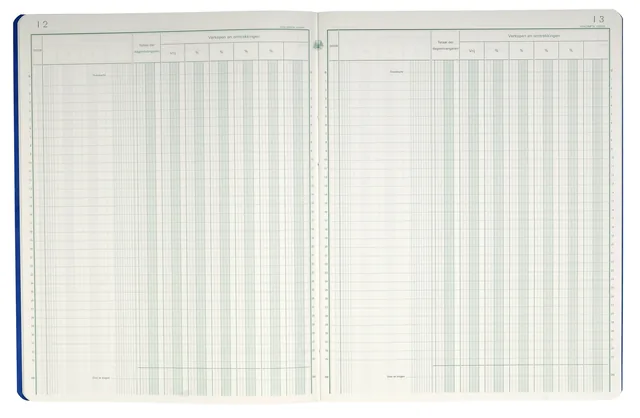 Register Piqure dagontvangsten 320x250mm 80vel