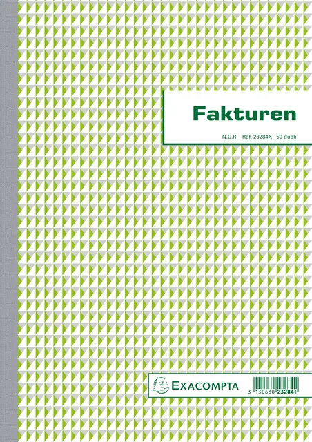 Facturenboek Exacompta Manifold dupli 50vel Nl