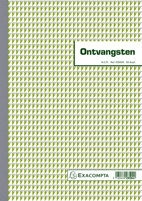 Ontvangstboek Exacompta Manifold dupli 50vel NL