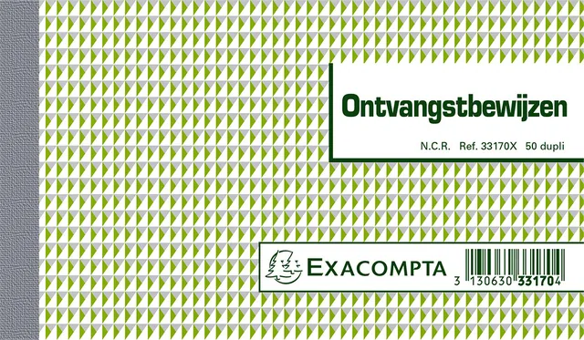 Ontvangstbewijzen Exacompta Manifold dupli 50vel