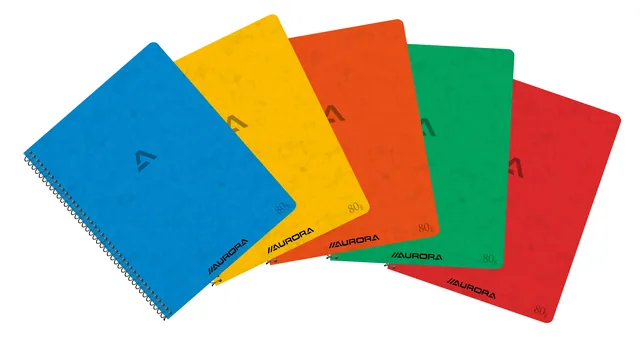 Schrift Aurora 210x165mm 5x5mm 120pag 80gr ass