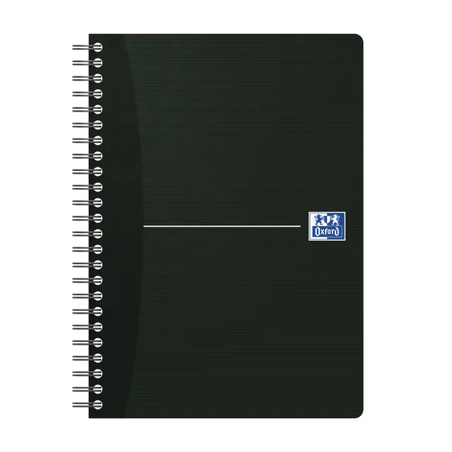 Spiraalblok Oxf Essentials A5 ln 180pag 80gr ass