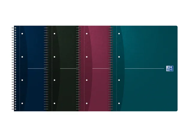 Collegeblk Oxf Ess A4+ ln 4g 180pag 80gr assorti