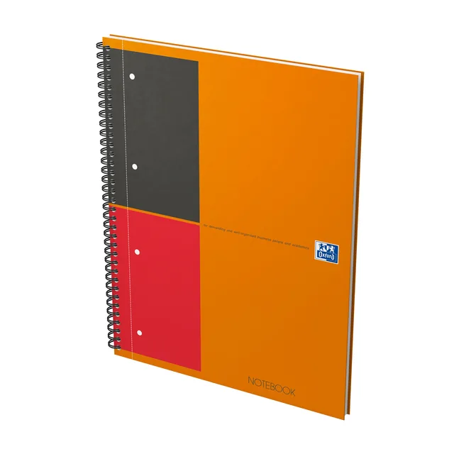 Spiraalblok Oxf international notebook A4 lijn