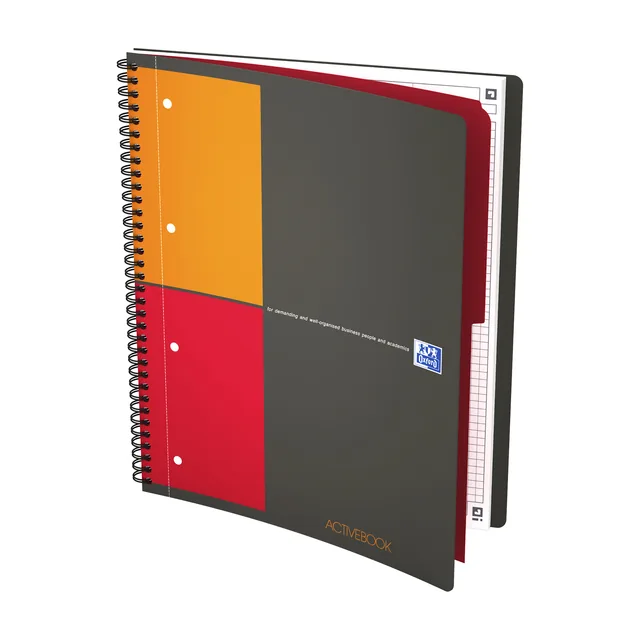 Spiraalblok Oxf international activebk A4+ rt 5mm