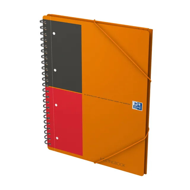 Spiraalblok Oxf international meetingbook A4+ lijn