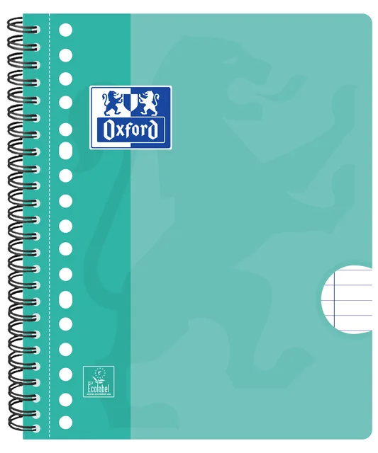 Collegeblk Oxf School A5+ ln 17gaats 160pag ass