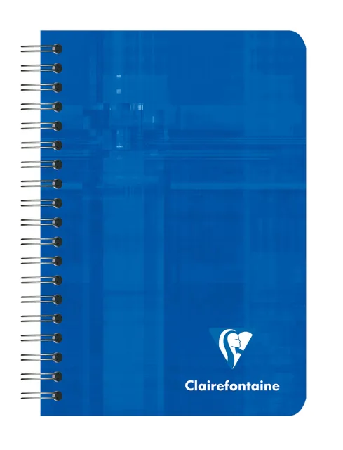 Notitieboek Clairefontaine 95x140 sp lijn assorti
