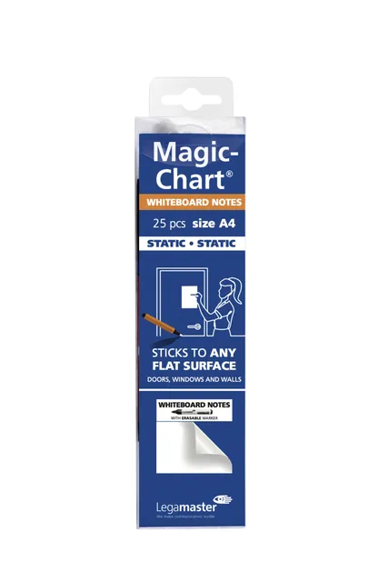 Magic chart notes Legamaster whiteboard 20x30 wit
