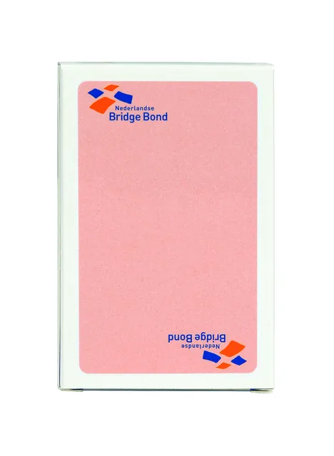 Speelkaarten Bridge Bond roze