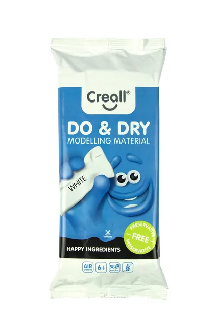 Klei Creall do+dry wit 1000gr