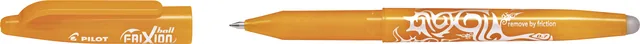 Rollerpen PILOT friXion BL-FR7 M abrikoos oranje