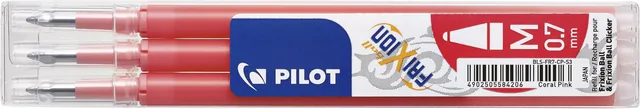 Rollerpenvulling PILOT friXion BLS-FR7 M koraalrz