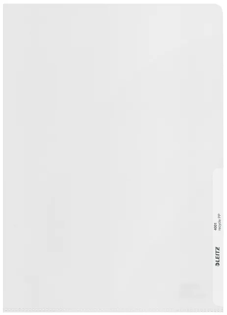 L-map Leitz Recycle PP A4 transparant 25st