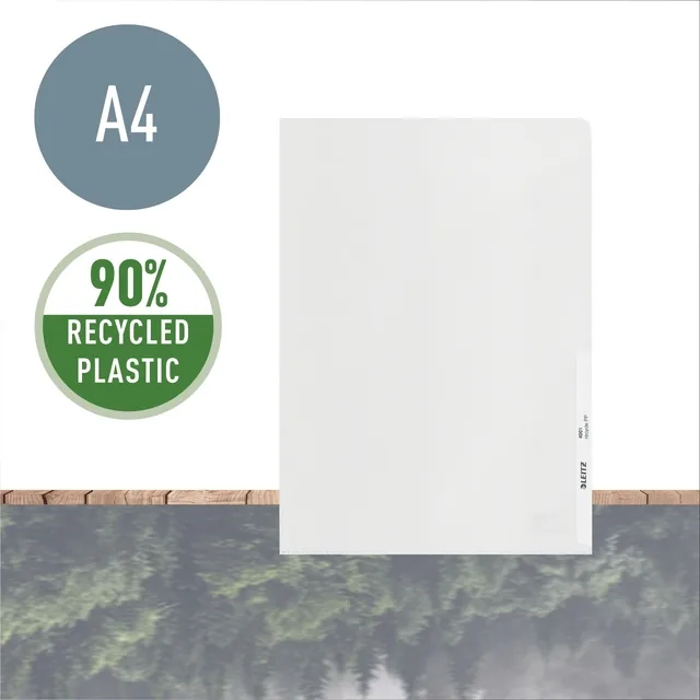 L-map Leitz Recycle PP A4 transparant 25st