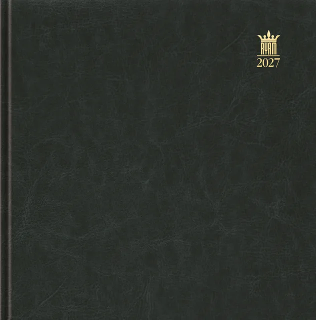 Agenda 2027 Ryam Carré 7dagen/2pagina's zwart