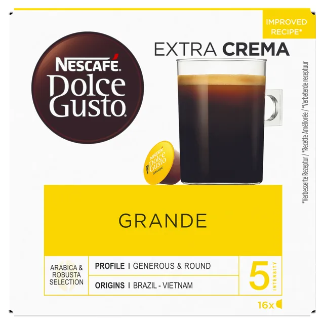 Koffiecups Dolce Gusto grande 16st