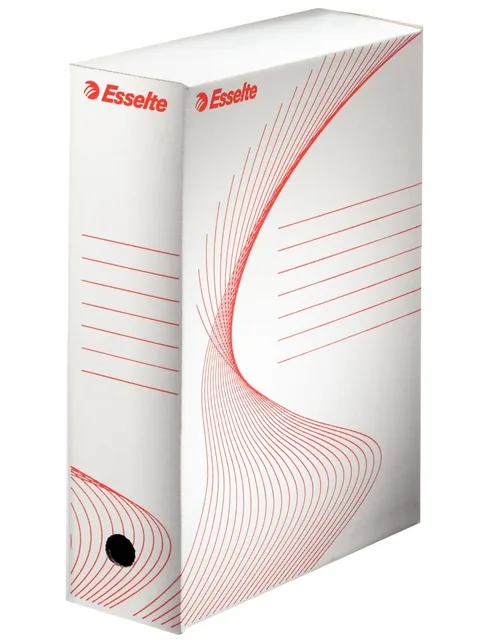 Archiefdoos Esselte standaard 100mm 352 x 250 wit