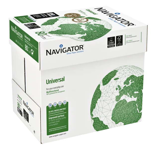 Kopieerpapier Navigator Universal A4 80gr wit