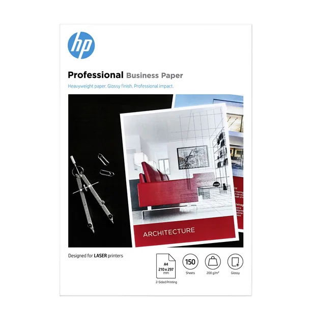 Fotopapier HP 7MV83A A4 laser 200gr glans