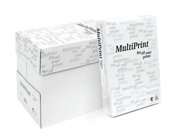 Kopieerpapier Multiprint A4 75gr wit