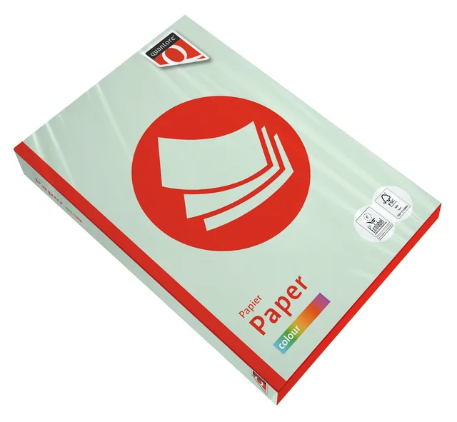 Kopieerpapier Quantore Colour A4 80gr lichtgroen
