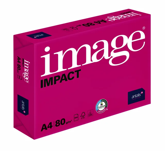 Kopieerpapier Image Impact A4 80gr wit