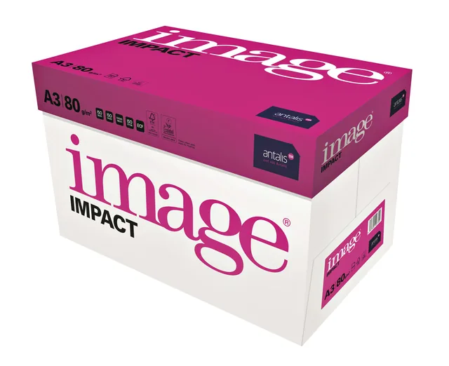 Kopieerpapier Image Impact A3 80gr wit