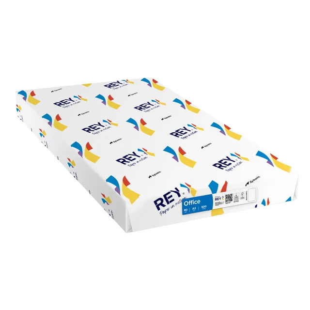 Kopieerpapier Rey Office A3 80gr wit