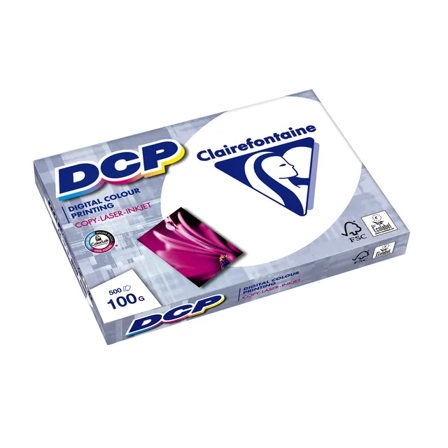 Laserpapier Clairefontaine DCP A3 100gr wit