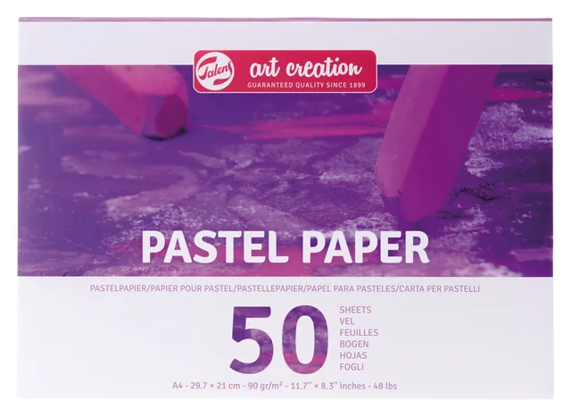 Pastelpapier Talens Art Creation 90gr A4 paars