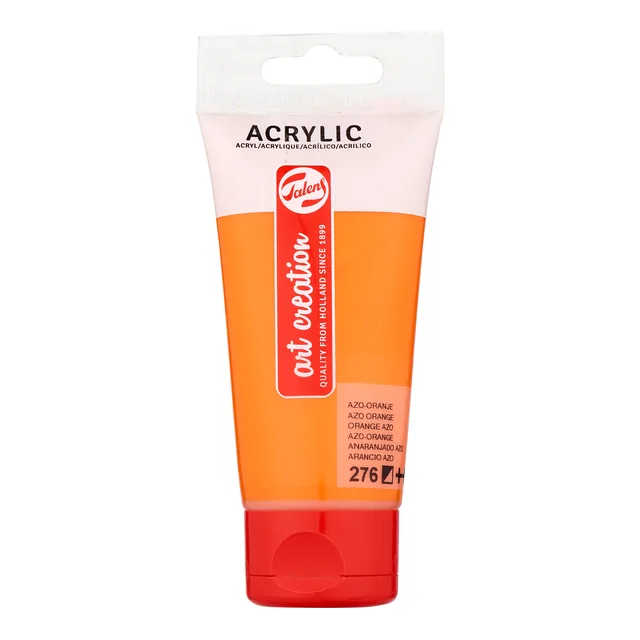 Acrylverf TAC 276 azo-oranje tube 75ml