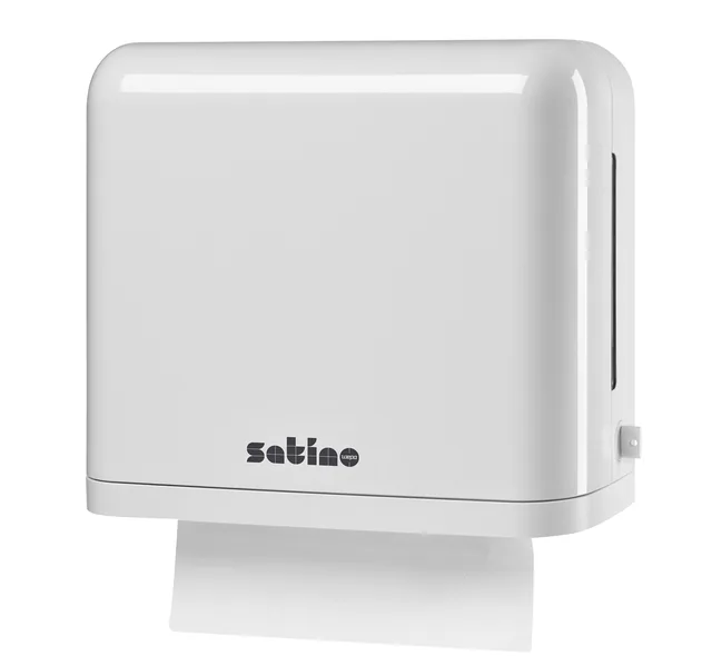 Handdoekdispenser Satino PT3 klein wit