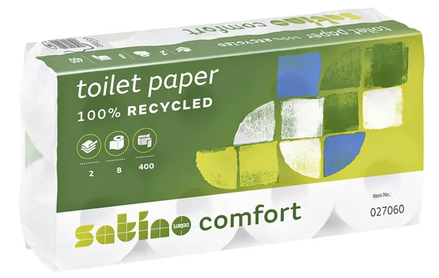 Toiletpapier Satino MT1 Comfort 2laags 400 vel wit