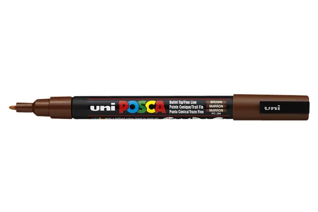 Paintmarker Uni POSCA PC3M F bruin