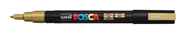 Paintmarker Uni POSCA PC3M F goud