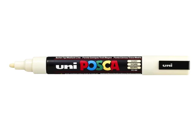 Paintmarker Uni POSCA PC5M M ivoor