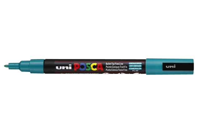 Paintmarker Uni POSCA PC3M F  smaragdgroen