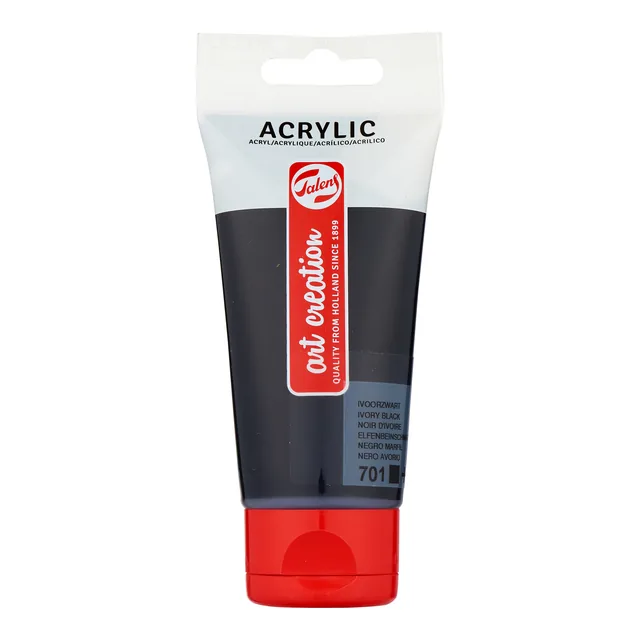 Acrylverf Talens Art Creation 75ml 701 ivoorzwart