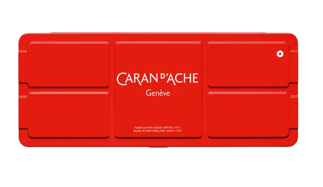 Plakkaatverf Caran d'Ache blik 15 kleuren