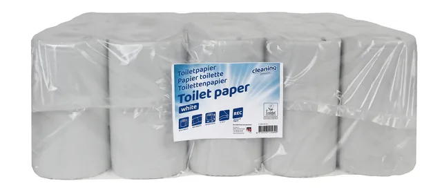 Toiletpapier Cleaninq T4 40x400 vel recycled wit