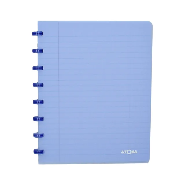 Schrift Atoma A5 blanco 144blz 90gr PP transp ass