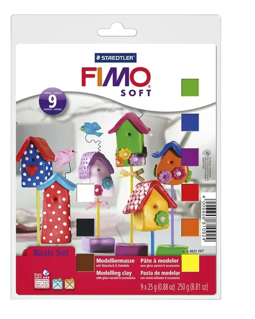 Klei Fimo Staedtler soft basic assorti