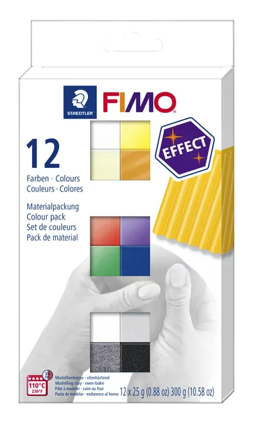 Klei Fimo Staedtler effect colour assorti