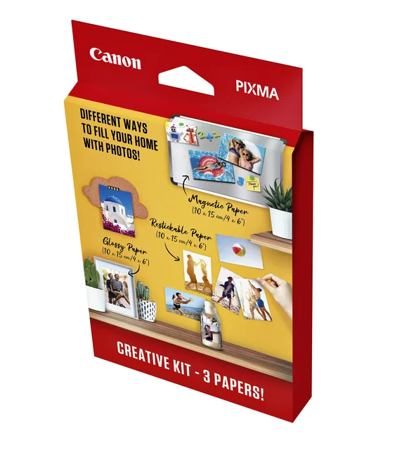 Fotopapier Canon creatieve kit 3 soorten