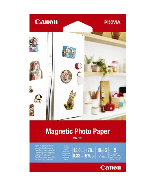 Fotopapier Canon MG-101 magnetisch 10x15cm