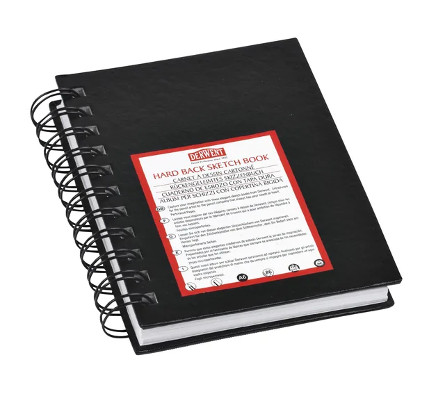 Schetsboek Derwent big book A5 harde kaft