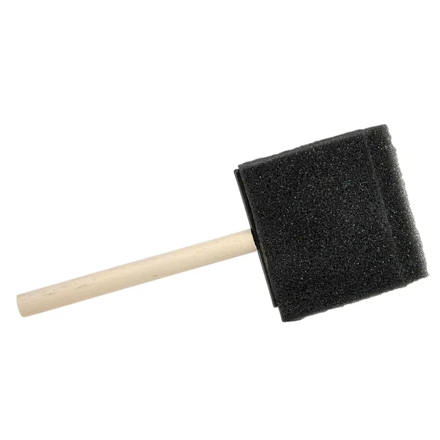 Foambrush Conda 3 75 mm 12 stuks hout