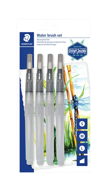 Waterbrushstift Staedtler breedtes assorti