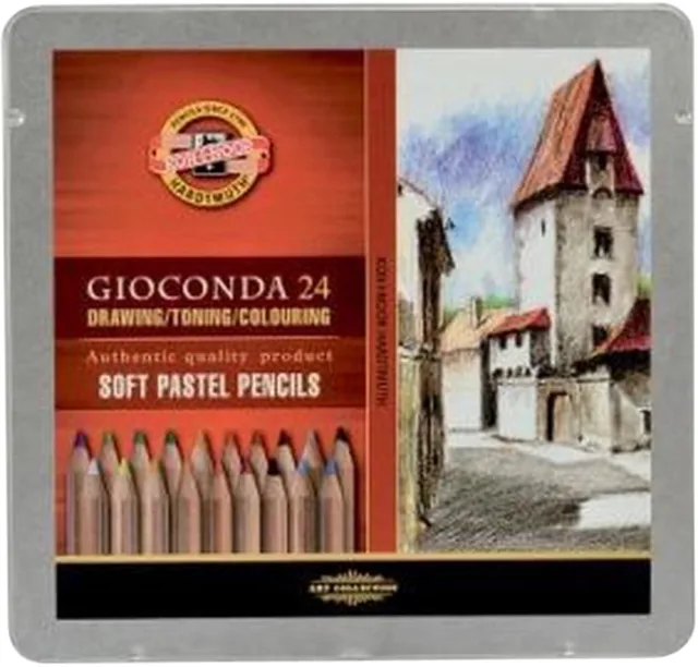 Pastelpotlood Koh I Noor gioconda 24 assorti